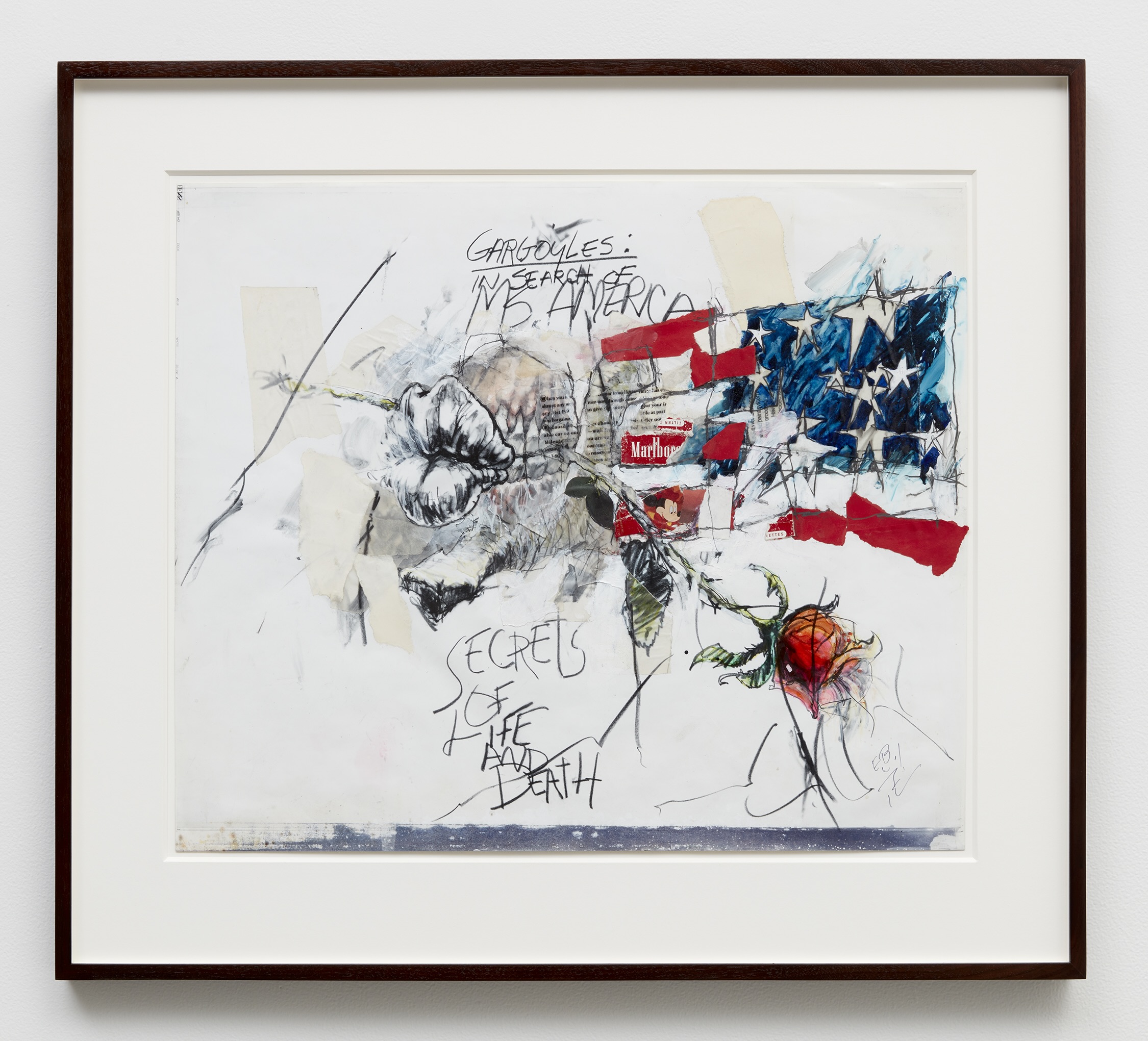 <i>Untitled (Preparatory Sketch)</i>, 1989. Oil, Graphite and mixed media on paper 20 x 24 in (50.8 x 61 cm)